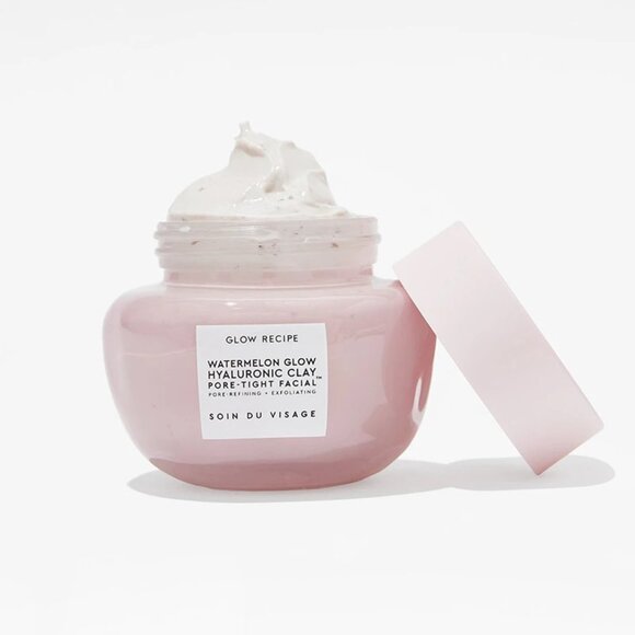 GLOW Recipe Watermelon Glow Clay Pore Tight Facial Mask - Picture 2 of 2